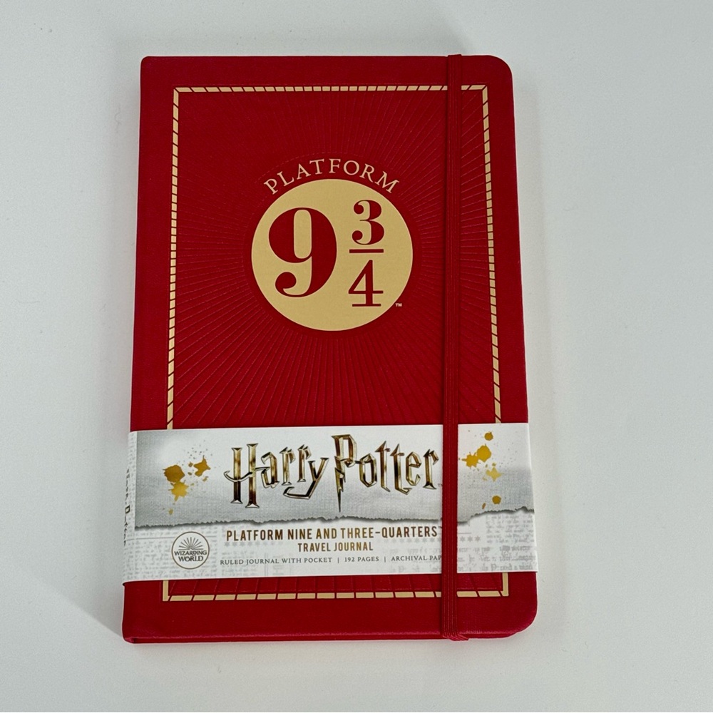⏰🚨‼️WIZARDING WORLD Harry Potter PLATFORM NINE AND THREE-QUARTERS TRAVEL JOURNAL